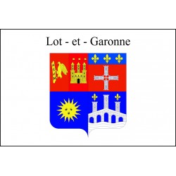 Drapeau Lot et Garonne