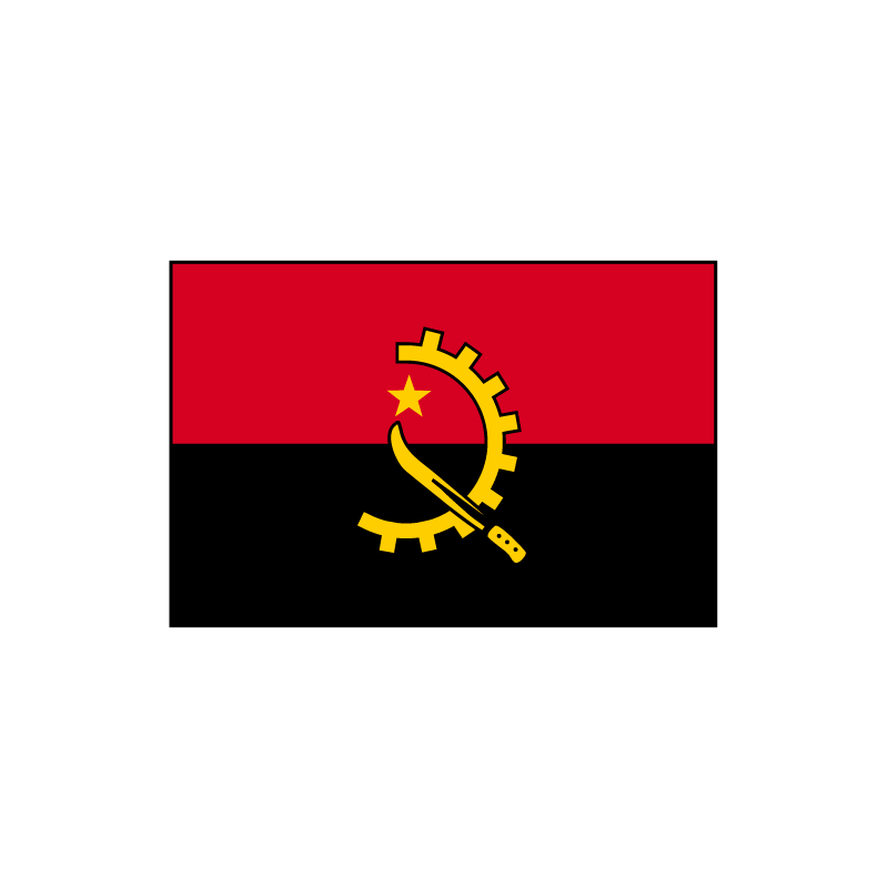 Drapeau Angola - Drapazur