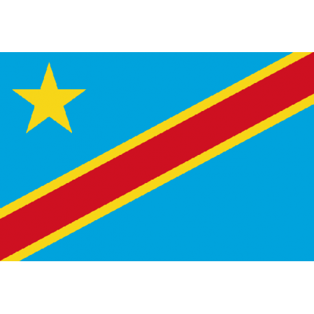 Drapeau Congo (République démocratique)