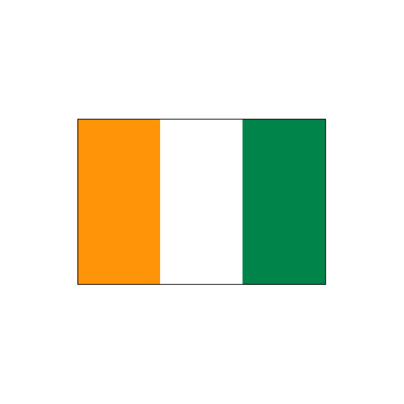 Drapeau Côte d' Ivoire - Ivoirien - Ivory Coast Flag -145 cm X 90