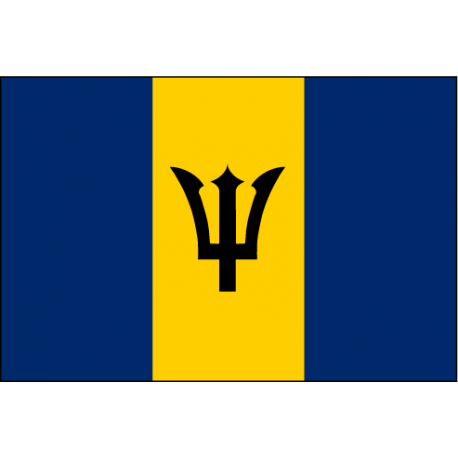 Drapeau Barbade